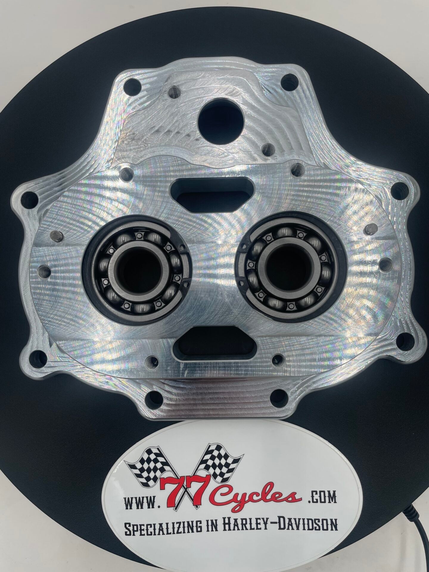 77 Cycles Billet 6 speed Door M8 23.5 up