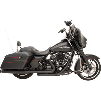 KHROME WERKS 2-into-2 Dominator Exhaust System with 4-1/2" Mufflers FL 17up M8
