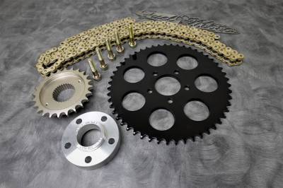 Chain Drive Conversion Harley M8 Softail- Chain sold separate