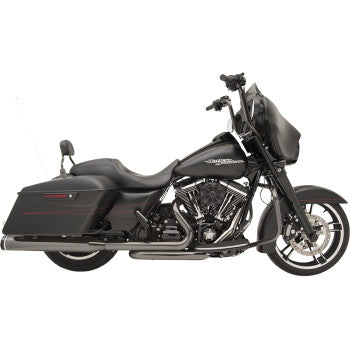 KHROME WERKS 2-into-2 Dominator Exhaust System with 4-1/2" Mufflers FL 17up M8