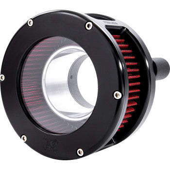 FEULING BA Series Air Cleaner Kit Chrome - Red Filter M8 17 up