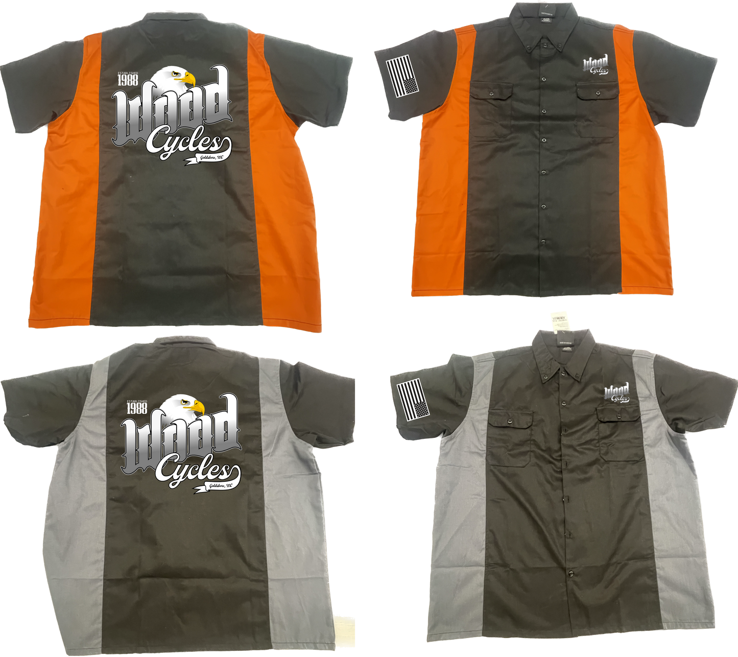 Wood Brand Faded Eagle Shop Shirts