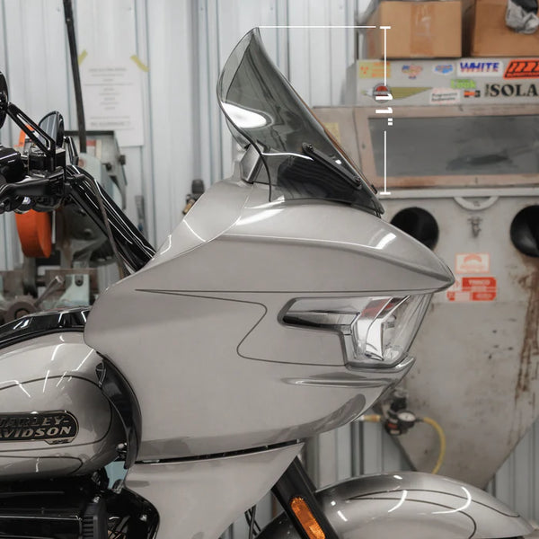 Klock Werks Flare™ Windshield  2023.5-2024 Road Glide®Pro-Touring Sport 12