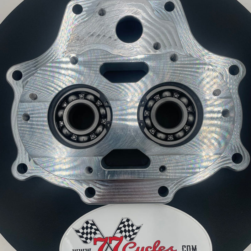 77 Cycles Billet 6 speed Door M8 23.5 up