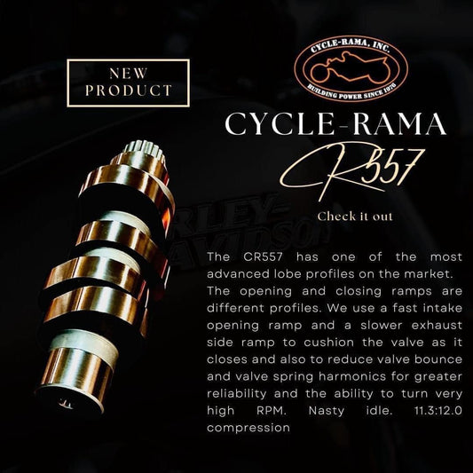 Cycle Rama CR557 M8 Cam install kit 17 up M8