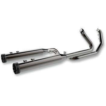 KHROME WERKS 2-into-2 Dominator Exhaust System with 4-1/2
