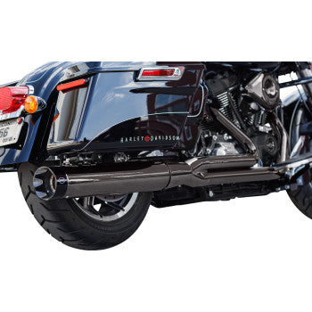 S&S 2-into-1 Lava Chrome Sidewinder® Exhaust System - Race Only M8 17-23