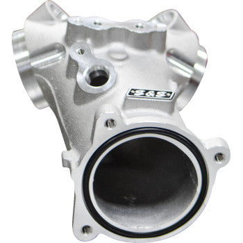 S&S Intake Manifold - M8 - 55 mm - Silver 160-0241A