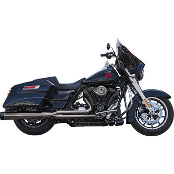 S&S 2-into-1 Lava Chrome Sidewinder® Exhaust System - Race Only M8 17-23