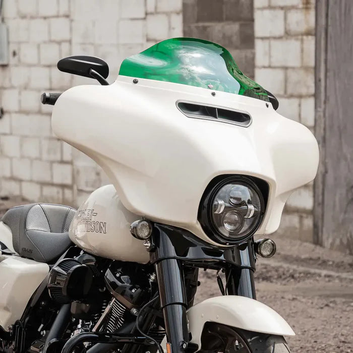 Kolor Flare™ Windshield for Harley-Davidson® 2014-2024 FLHT FLHX